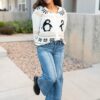 Stella Cream Patterned Cardigan