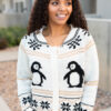 Stella Cream Patterned Cardigan