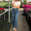 Sue Denim Straight Leg Pants