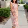 Susan Vintage Sage Floral Dress