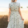 Sydney Vintage White Floral Dress