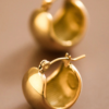 Taylor 18K Hoop Earrings