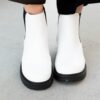 Teri White Chelsea Boots