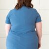 The Classic Blue V-Neck Top
