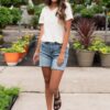 The Classic Cream V-Neck Top