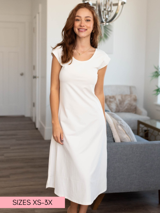The Slipette Midi Cap Sleeve