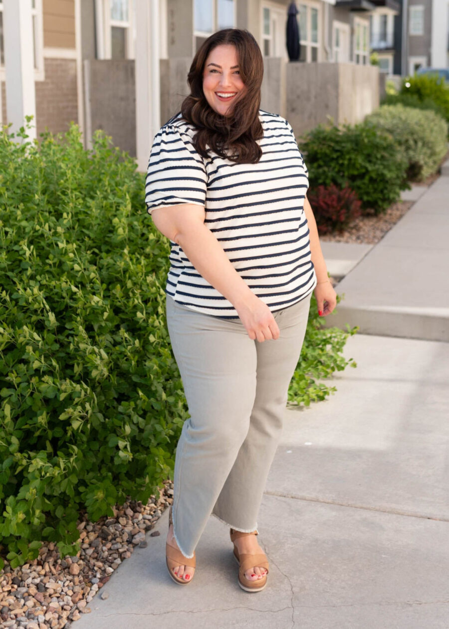 Thea Sage Wide Leg Pants