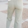 Thea Sage Wide Leg Pants