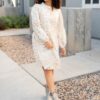 Tilley Cream Patterned Dress