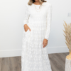 Vianne White Lace Dress