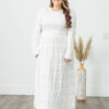 Vianne White Lace Dress
