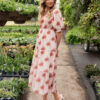 Victoria Rose Floral Tiered Dress