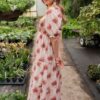 Victoria Rose Floral Tiered Dress