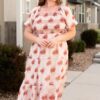 Victoria Rose Floral Tiered Dress