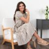 Vinnie Navy Stripe Dress
