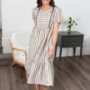 Vinnie Navy Stripe Dress