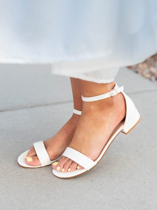 Natasha White Dress Shoes