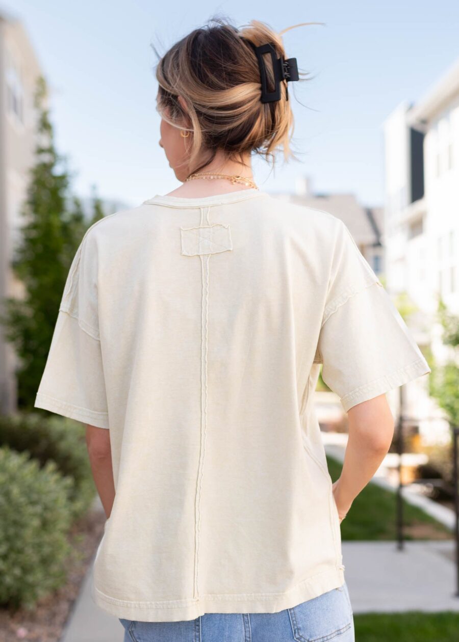 Whitney Cream Rodeo Top