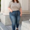 Willow Black Stripe Top