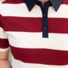 Yvonne Red Striped Dress