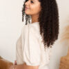 Zoe Beige Button Up Sweater