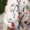 Zoie Pink Floral Tiered Dress