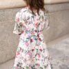 Zoie Pink Floral Tiered Little Girl Dress