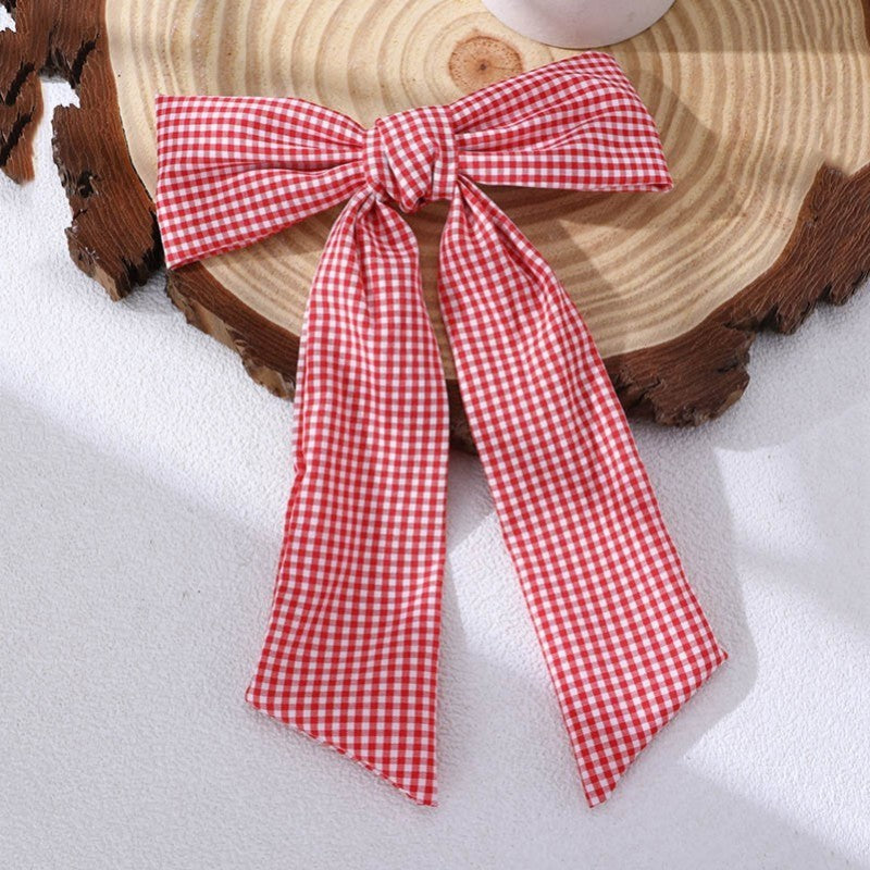 redbow.jpg Shelley Red Gingham Bow