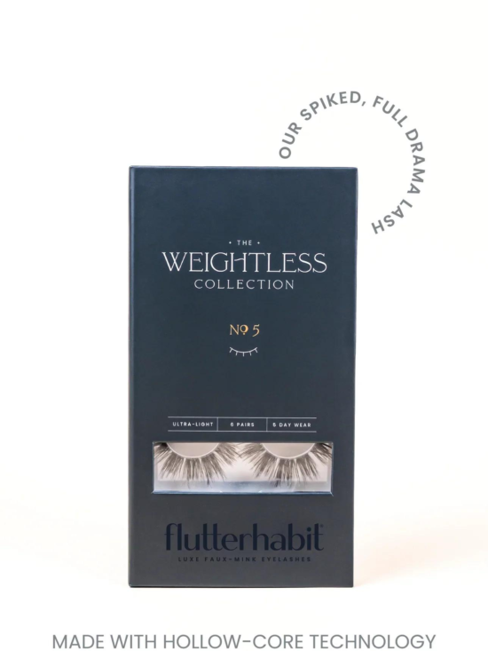 The Weightless No. 5 6 Pair Eyelash Set
