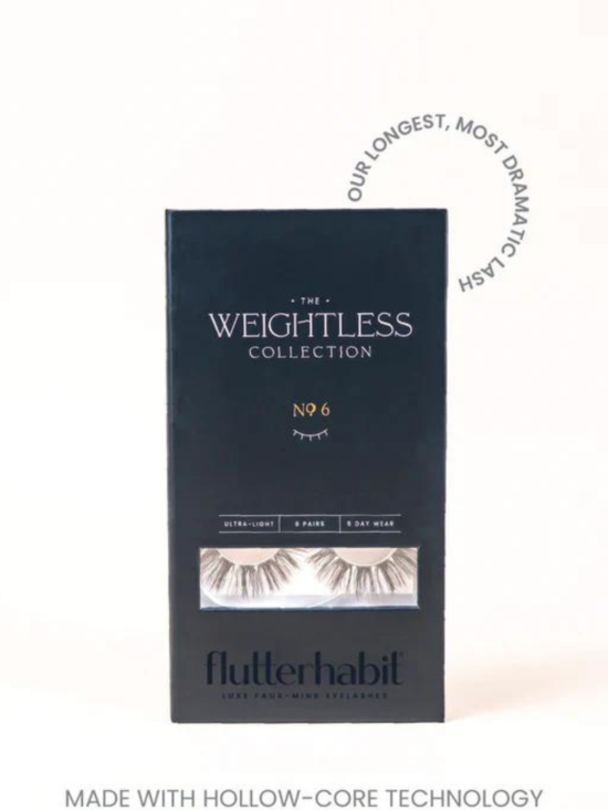 The Weightless No. 6 6 Pair Eyelash Set